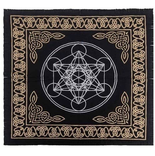 Toile d'autel en coton 60 x 60 cm