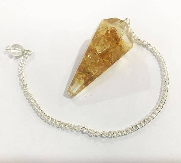 Pendule Orgone-Citrine