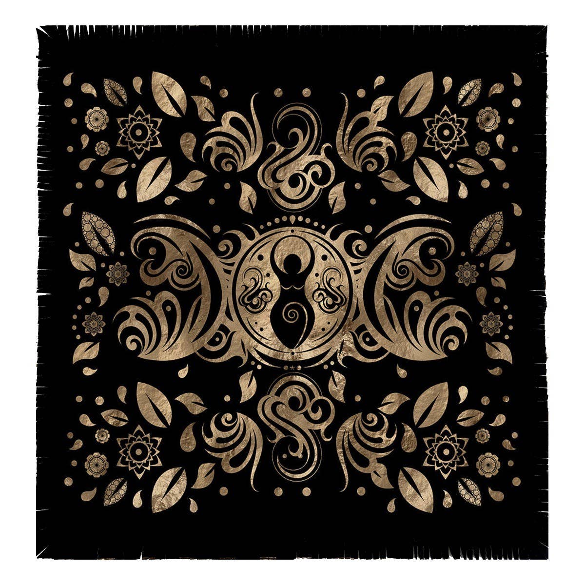 Tissu d'autel Moon Goddess Triple Moon