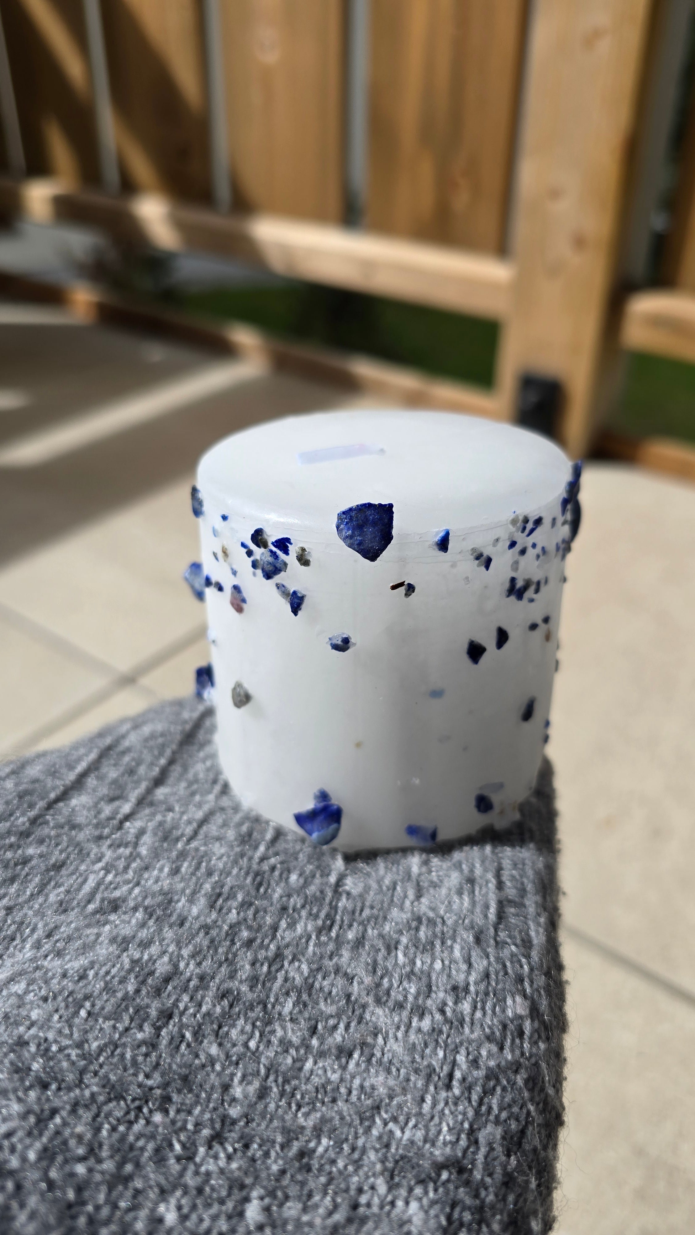 Velours minéral en lapis-lazuli